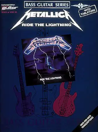 Metallica - RIDE THE LIGHTNING - Bass TAB
